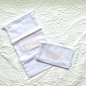Authentic Chloe Shoe Dust Bags